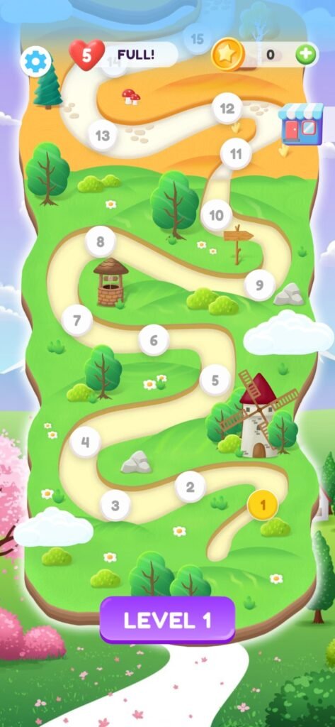 Match 3 puzzle