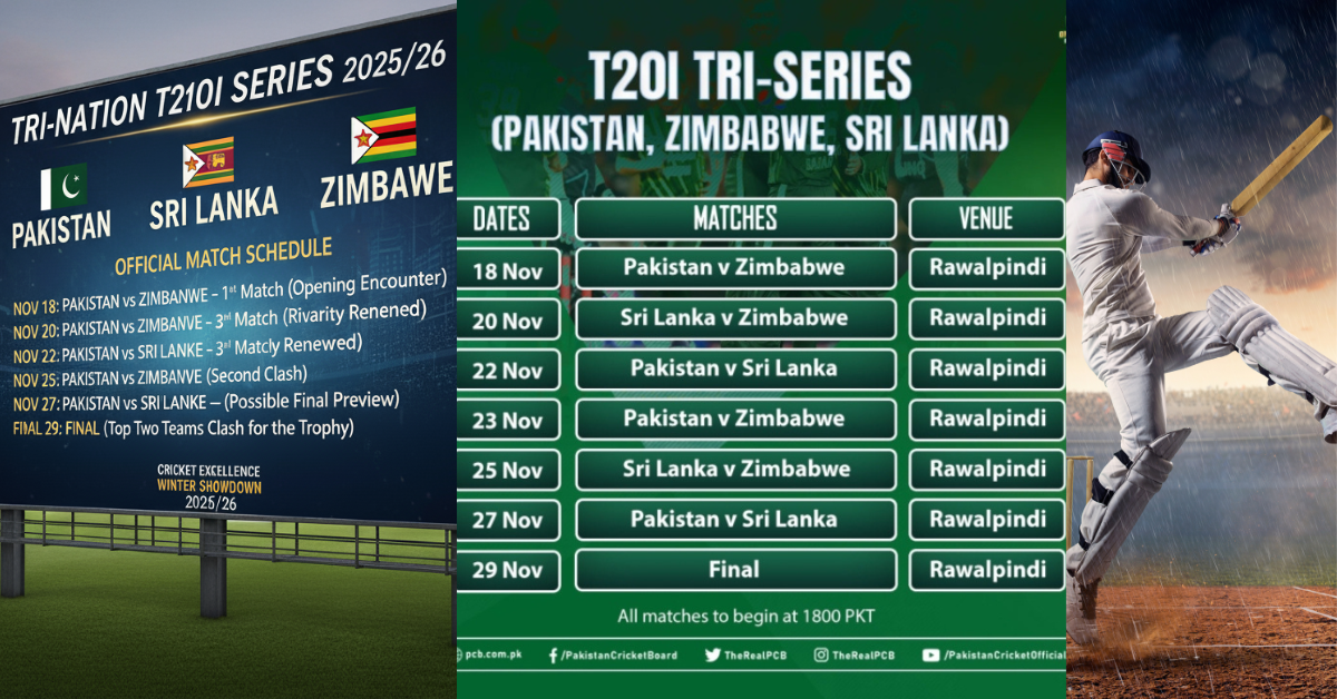 T20I Series 2025/26 