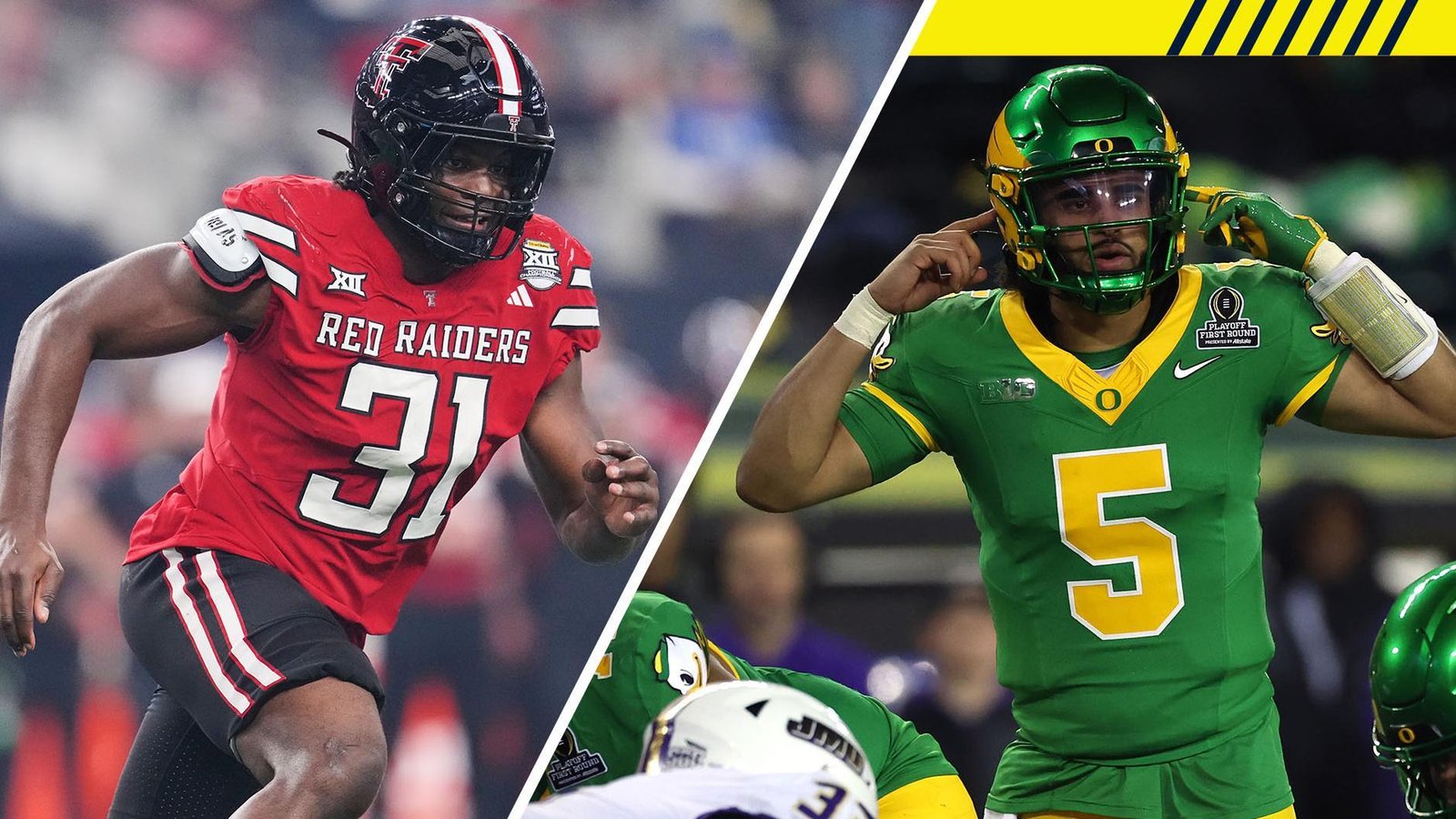 where to watch Oregon vs Texas Tech